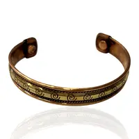 Bratara din cupru cu magneti, India, model 5