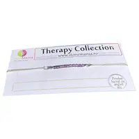Bratara Therapy ametist sfere 2mm si argint 925