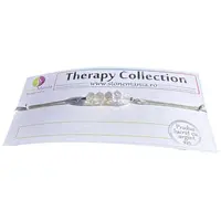 Bratara Therapy citrin discuri 5-6mm si argint 925