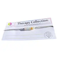 Bratara Therapy mix berile cuburi 4mm si argint 925