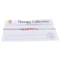 Bratara Therapy rodonit sfere 3mm si argint 925