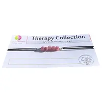 Bratara Therapy turmalina roz cuburi 4mm si argint 925