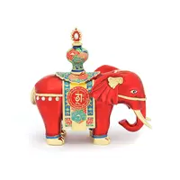 Statueta cu Elefantul Rosu al prosperitatii si Amuleta anti-conflict 2023