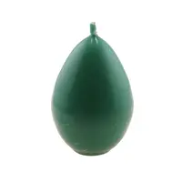 Lumanare din parafina, ou, verde, 6cm