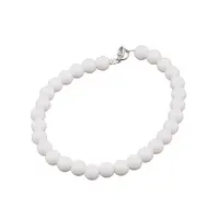 Bratara onix alb sfere 6mm