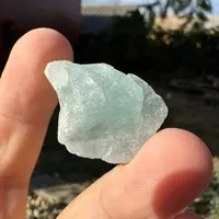 Acvamarin Pakistan, cristal natural unicat, C25