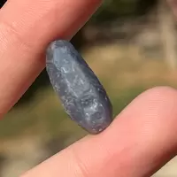 Safir albastru, cristal natural unicat, C30