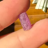 Rubin, cristal natural unicat, B37