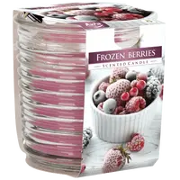 Lumanare parfumata Bispol in pahar spirala - Frozen Berries
