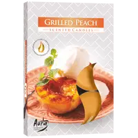 Set 6 pastile lumanari parfumate Bispol - Grilled Peach