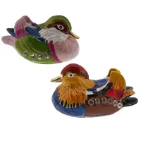 Statueta Pereche de rate mandarine – colorate