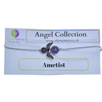 Bratara Therapy Angel Collection Ametist, 6-8mm