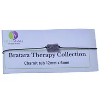 Bratara Therapy Collection Charoit tub 12mm x 6mm