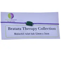 Bratara Therapy Collection Malachit rulat tub 12mm x 7mm