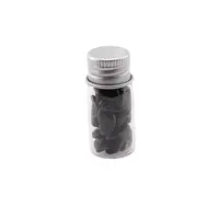 Sticla cu cristale naturale de turmalina neagra, mica - 4cm