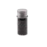 Sticla cu cristale naturale Turmalina neagra bruta, mica - 4cm