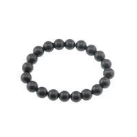 Bratara Shungit sfere pe elastic, 10mm