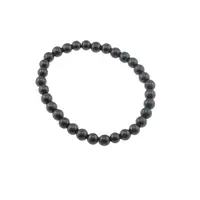 Bratara Shungit sfere pe elastic, 6mm