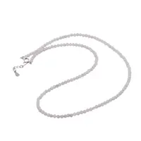 Colier Calcedonie sfere cu Argint 925, 3mm