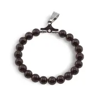 Pandantiv rotund Granat sfere, 4mm