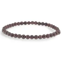 Bratara din Granat 4-4,5mm, pe elastic, 19cm, sfere