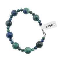 Bratara Azurit sfere, 4-10mm Bratara Azurit sfere, 4-10mm