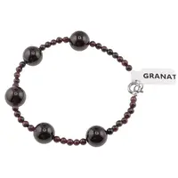Bratara Granat sfere, 4-11mm