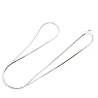 Lant argint 925 rodiat, model Snake - 40cm