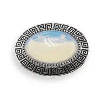 Brosa ovala cu Opalit, 47mm