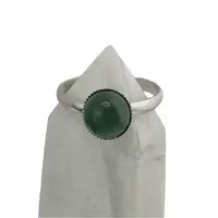 Inel reglabil Aventurin, 8mm