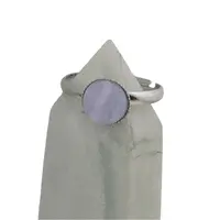 Inel reglabil Calcedonie, 8mm
