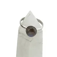 Inel reglabil Labradorit, 8mm