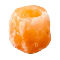 Suport pentru lumanare din sare de Himalaya - 1-1,5 Kg