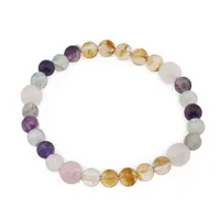 Bratara cristale naturale 6-8mm, Dansul cosmic