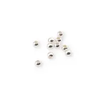 Accesoriu din Argint 925, bumb rotund, set 10 buc - 1,6x2mm
