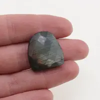 Cabochon Labradorit fatetat 23x21x7mm F24