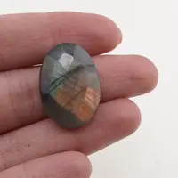 Cabochon Labradorit fatetat 26x18x7mm F36
