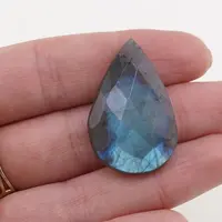 Cabochon Labradorit fatetat 33x20x6mm F49