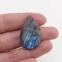 Cabochon Labradorit fatetat 33x20x6mm F53