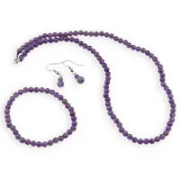 Set Ametist sfere 4mm