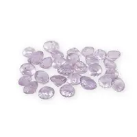 Cabochoane extrafatetate din Ametist lavanda natural, calitate AAA, 8mm