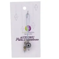 Accesoriu cu pietre semipretioase Hematit sfera 10mm si mix cristale 4mm