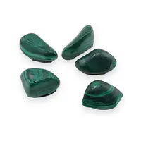 Magnet Malachit rulat, 15-25mm