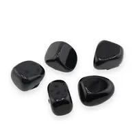 Magnet Obsidian rulat, 15-25mm