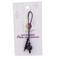 Accesoriu cu pietre semipretioase Sugilit sfera 10mm si Onix 4mm
