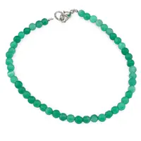 Bratara Onix verde sfere, 4mm