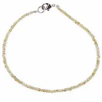 Bratara Peridot sfere, 2mm
