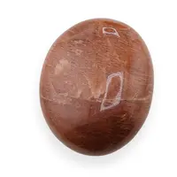 Palm stone Piatra Lunii piersica C111, 88g