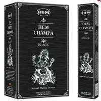 Betisoare parfumate HEM - Champa black 15g, Premium