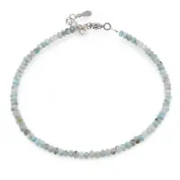 Bratara Larimar discuri fatetate, 3mm